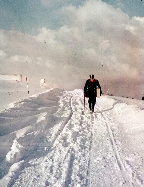 Landbriefträger 1964 in Münzbach | Foto: Fröschl