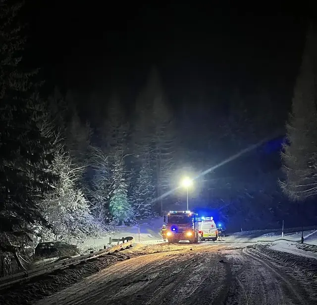 Die Feuerwehr musste zu mehreren Einsätzen ausrücken - hier in Hohentauern. | Foto: Feuerwehr