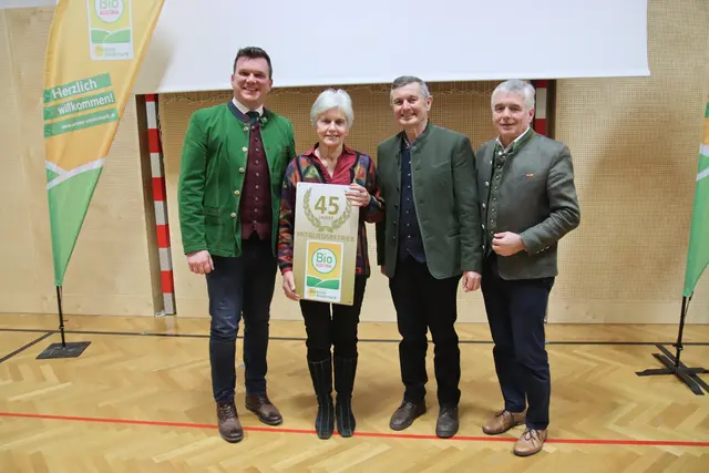 Thomas Gschier, Dorit Fischer, Josef Renner, Franz Uller (v.l.). | Foto: MeinBezirk/Herwig Brucker