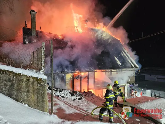Um 10.00 Uhr konnte der Einsatz beendet werden. | Foto: Freiwillige Feuerwehr Bad Kleinkirchheim