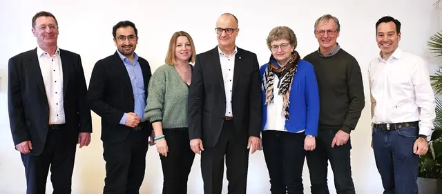 Vertreter der Wirtschaftskammer NÖ mit Rothbauer und Lautner | Foto: Gem. Wolfsgraben