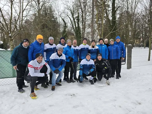 Das Team der Volksbank war wieder mit einer großen Truppe vertreten. | Foto: Laufend dahoam helfen