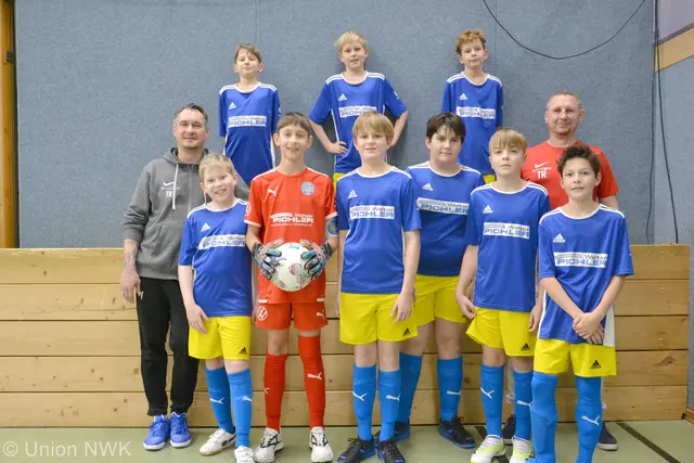 Eine Mannschaft der U12. | Foto: Union Niederwaldkirchen