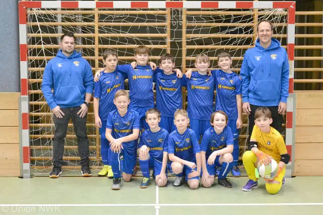 Die Kicker der U11. 