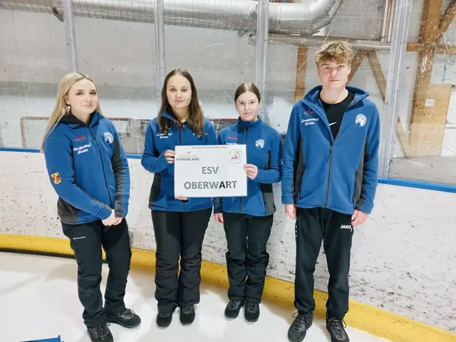 Das Team vom ESV Oberwart erreichte zwei Siege bei der U16-ÖM. | Foto: ESV Oberwart
