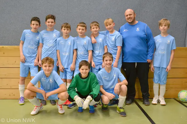 Eine Mannschaft der U12. | Foto: Union Niederwaldkirchen