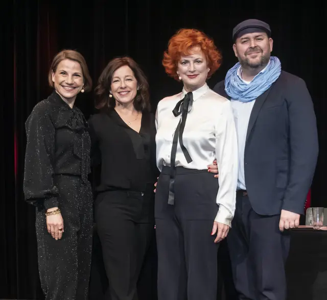 Kristina Sprenger, Julia Cencig, Sylvia Haider, Helmut Thomas Stippich | Foto: Gerhard Maly