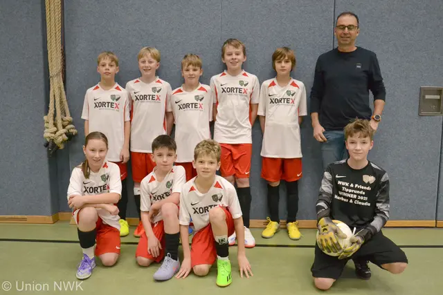 Eine Mannschaft der U12. | Foto: Union Niederwaldkirchen