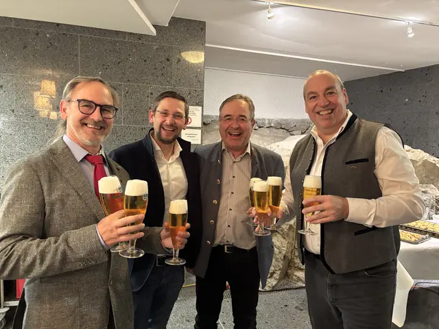 Der traditionelle Neujahrstalk in Schärding sorgt immer wieder für gute Laune. | Foto: Ebner/MeinBezirk, Stadtgemeinde