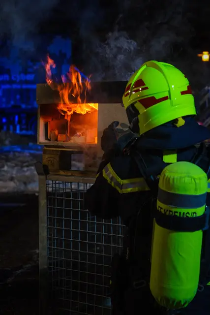 Feuerwehr bei Night of Science | Foto: Andreas Hellerschmid