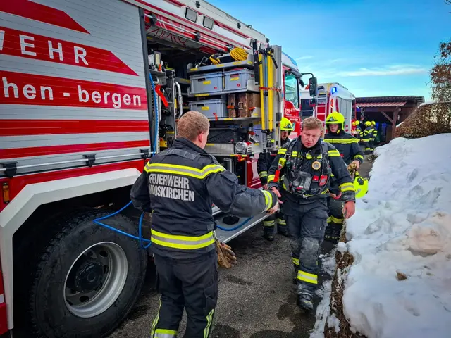 Feuereinsatz am Dienstagnachmittag im Mooskirchner Ortsteil Gießenberg | Foto: FF Mooskirchen