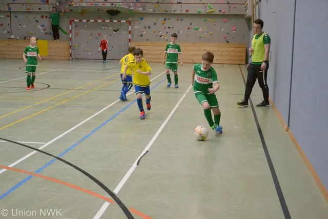 Die Kinder der U9A traten beim Turnier in Niederwaldkirchen an.  | Foto: Union Niederwaldkirchen