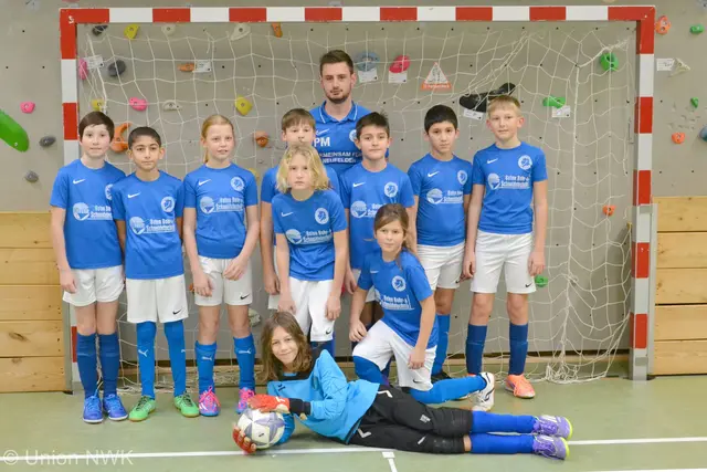 Die Kicker der U11. 