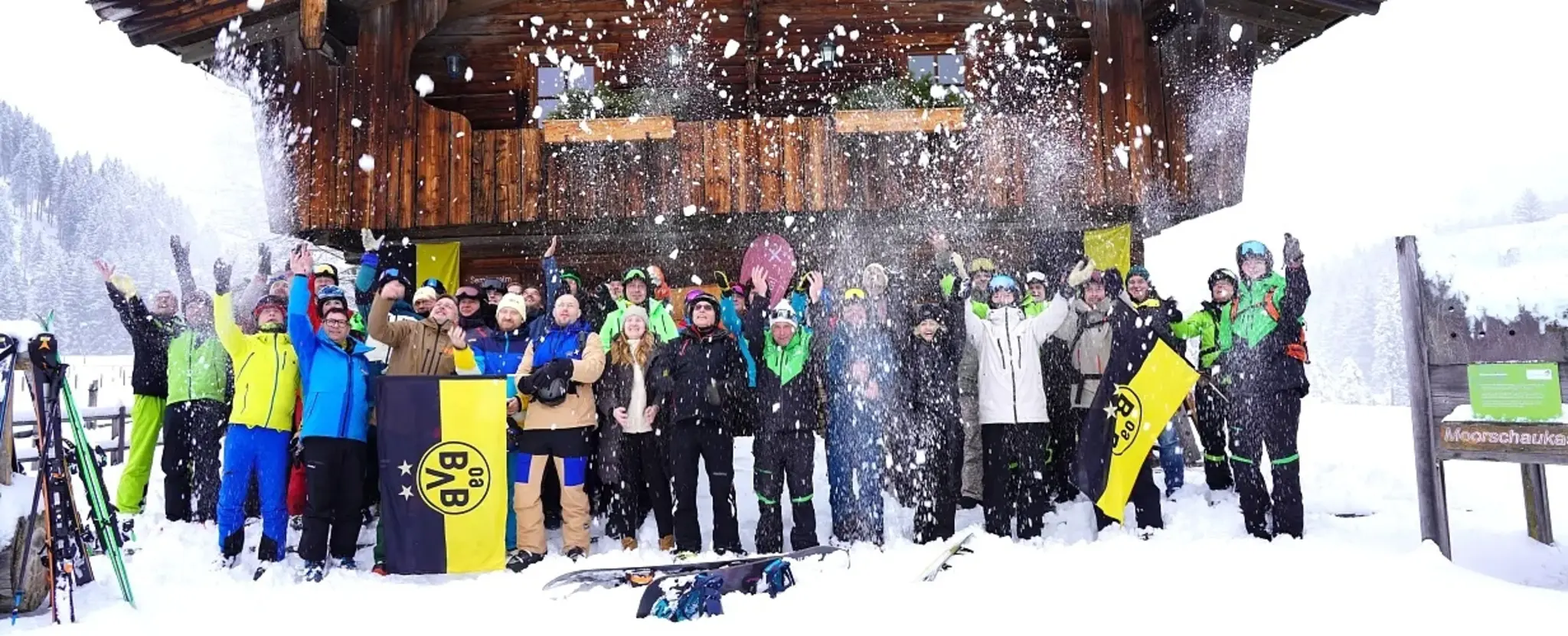 BVB Dortmund & Brixental: BVB network met for black and yellow winter fun ...
