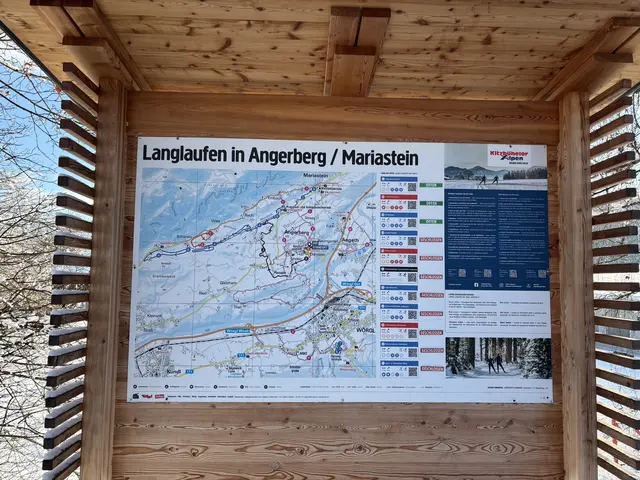 Auf einer Strecke von rund 1,5 km wurde die Loipe in Angerberg präpariert. | Foto: Barbara Fluckinger