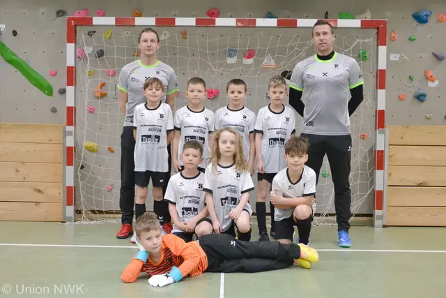 Die Kinder der U9A traten beim Turnier in Niederwaldkirchen an.  | Foto: Union Niederwaldkirchen
