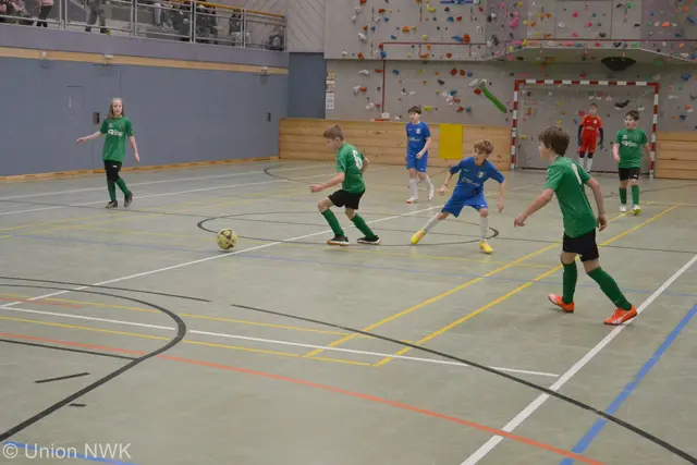 Spannende Spiele bei der U12.  | Foto: Union Niederwaldkirchen