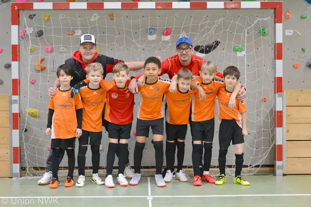 Die Kinder der U9A traten beim Turnier in Niederwaldkirchen an.  | Foto: Union Niederwaldkirchen