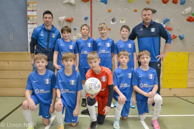 Eine Mannschaft der U12. | Foto: Union Niederwaldkirchen