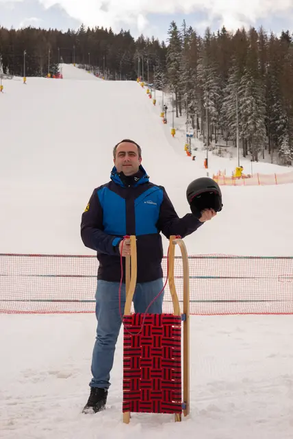 Nazar Nydza (Semmering) rät zur richtigen Ausrüstung. | Foto: Santrucek