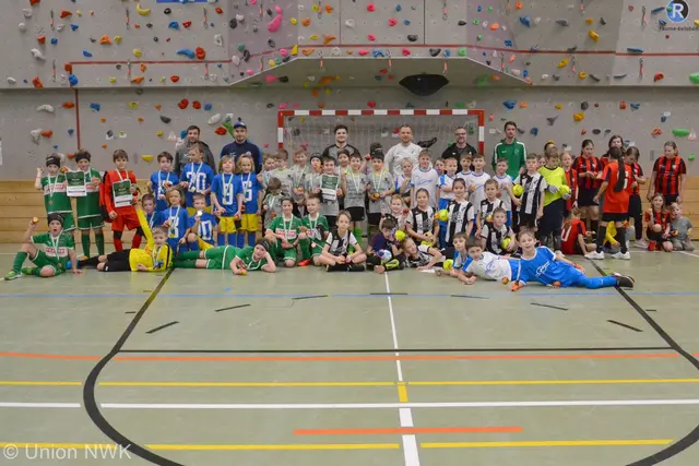 Alle Teams in der U9. 