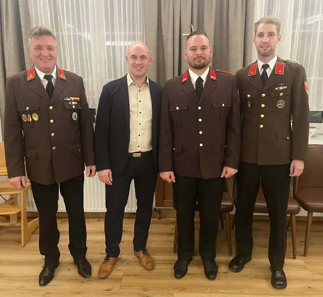 Unter der Leitung von Bürgermeister Stefan Judmann als Wahlvorsitzendem wurden die Neuwahlen durchgeführt. | Foto: Feuerwehr Irnfritz