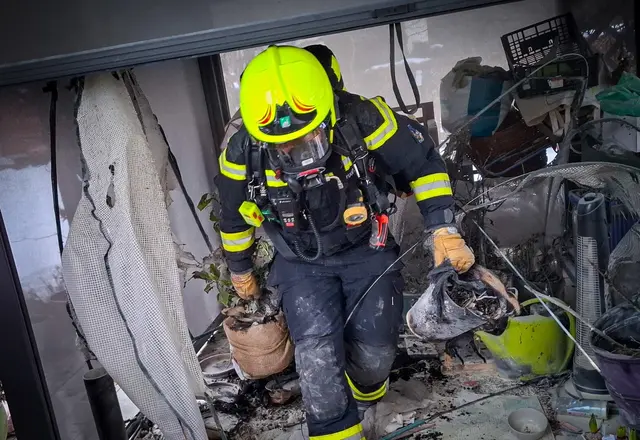 Das angebrannte Gut in einer Garage wurde entsorgt. | Foto: FF Mooskirchen