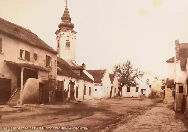 Neusiedl: Ansicht Am Anger | Foto: Stadtarchiv Neusiedl am See