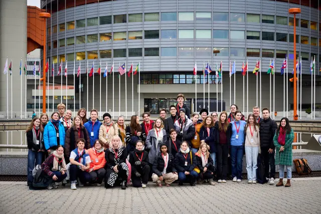 Besuch der UNO City. | Foto: BG Bachgasse
