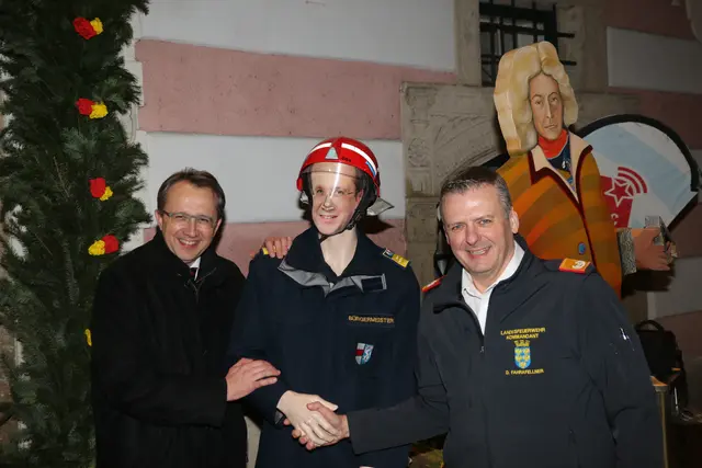 Gratulation Matthias Stadler zum 50er. | Foto: FF St. Pölten