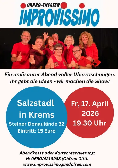 Improvissimo steht für Spontanität, Witz und Kreativität. Am 17. März 2026 im Salzstadl zu sehen!  | Foto: Improvissimo 