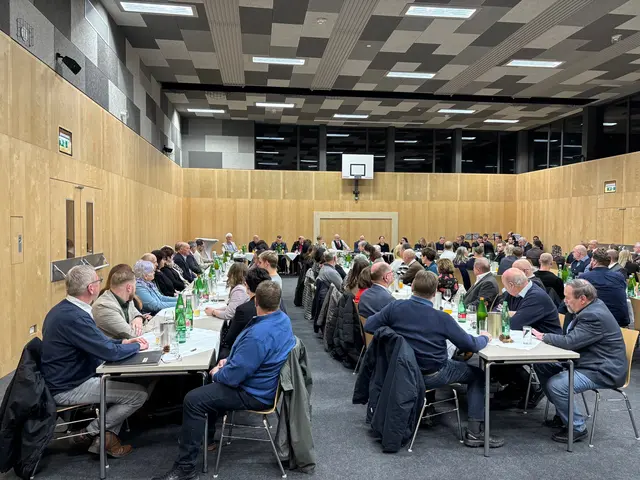 In der JUFA-Halle in Maria Lankowitz fand die Angelobung vor mehr als 100 Gästen statt. | Foto: MeinBezirk/Harald Almer