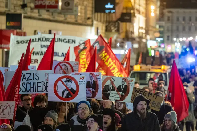 Das "Bündnis Linz gegen Rechts" organisiert am 7. Februar erneut eine Demonstration gegen den Burschenbundball in Linz. | Foto: fotokerschi.at