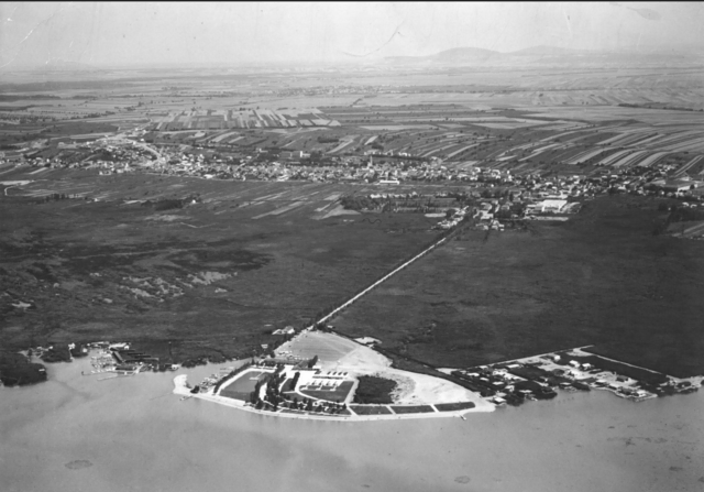 Luftaufnahme von Neusiedl am See im Jahr 1968 | Foto: Stadtgemeinde Neusiedl am See