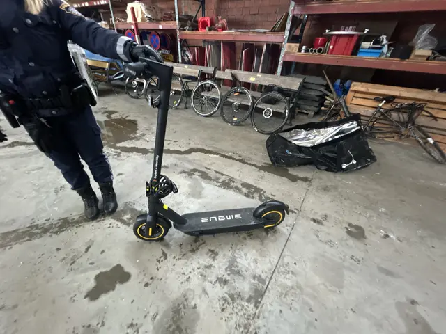 Opferaufruf: Wem dieser E-Scooter gehört, der möge sich bei der Polizei melden. | Foto: LPD Steiermark