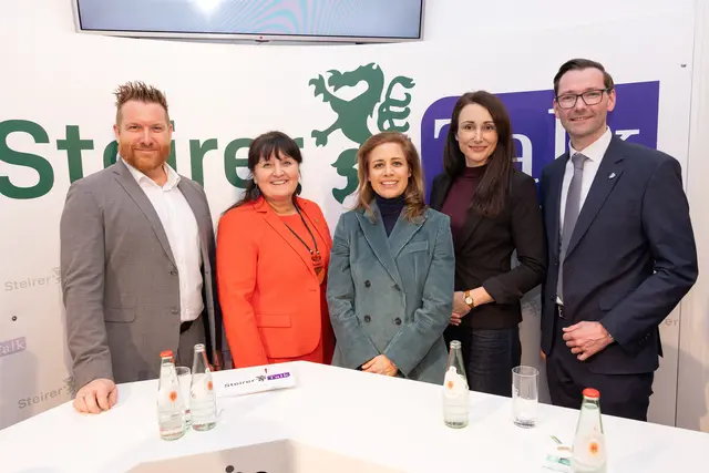 Im neuen Format: Andreas Windisch, Manuela Khom, Gerit Katrin Jantschgi, Claudia Aichhorn-Edler, Georg Preßler | Foto: StVP/Benjamin Gasser