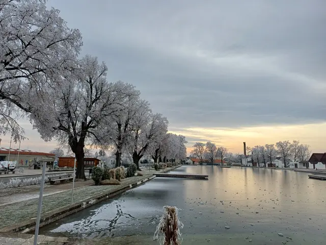 Zehn Jahre nach der letzten tragenden Eisdecke scheint Eislaufen am Horner Stadtsee wieder greifbar.