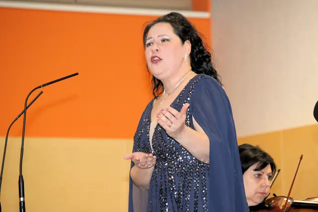 Das Publikum war von Anita Voszechs Stimme begeistert. | Foto: Cescutti