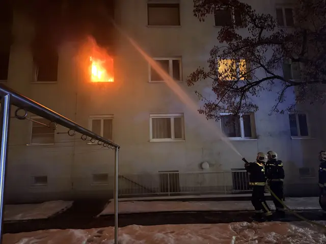Die Einsatzkräfte bändigten das Feuer innerhalb von 20 Minuten.  | Foto: fotokerschi/markus hauser