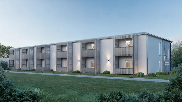 Visualisierung Harabruck Apartments | Foto: ELK TECH