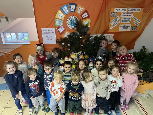 Ein Highlight war die Teilnahme am „Verkehrten Adventskalender“, an der sowohl der Kindergarten als auch die Kinderkrippe teilgenommen haben. | Foto: Schwupp di Wupp