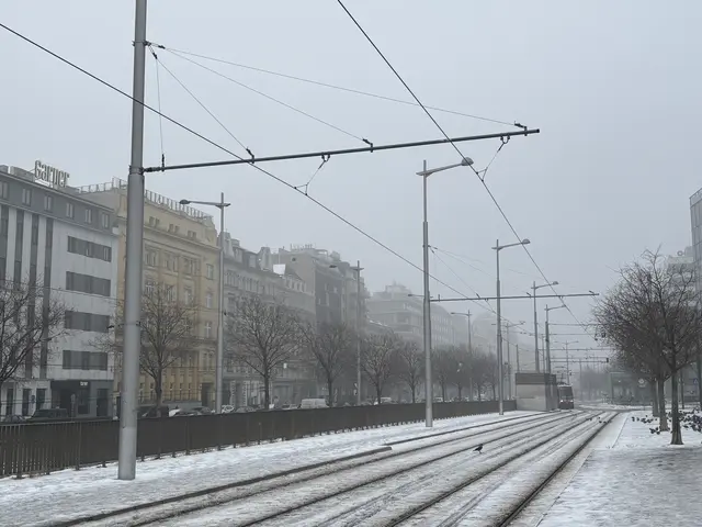 So sah es beim Wiener Hauptbahnhof am Mittwoch aus. | Foto: Antonio Šećerović/MeinBezirk