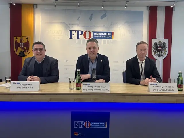 Christian Ries, Alexander Petschnig und Johann Tschürtz | Foto: MeinBezirk/Franz Tscheinig