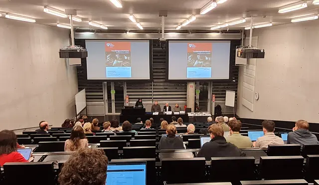Hörsaal Agnes Muthspiel im Unipark Salzburg

Foto FMZ