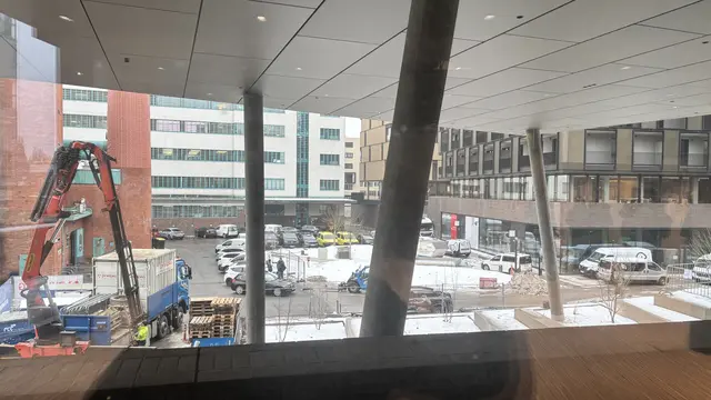 Aussicht vom Seminarbereich in den Hof der Tabakfabrik. | Foto: MeinBezirk OÖ