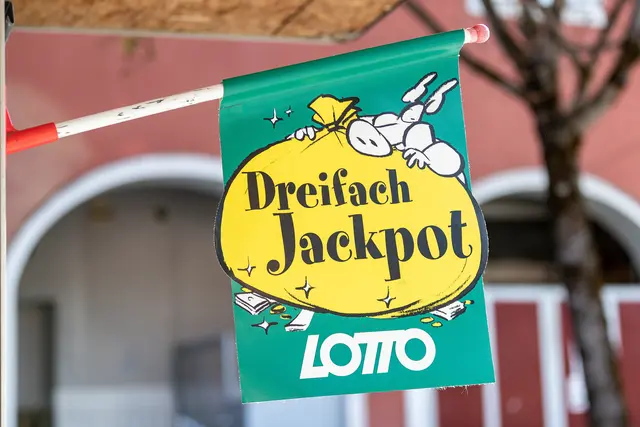 Am Mittwoch wurde um den Dreifachjackpot beim Lotto gespielt. Ein Wiener bzw. eine Wienerin darf sich über einen Solo-Sechser freuen. (Archiv) | Foto: APA-Images / EXPA / Lukas Huter