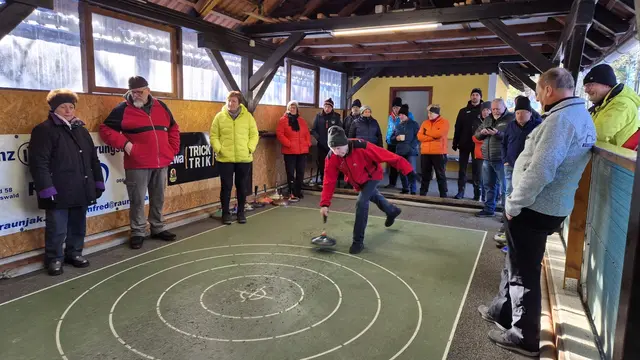 Pensionistenverband gegen SPÖ – dieses Duell mit dem Stock hat Tradition in Eibiswald. | Foto: SPÖ Eibiswald