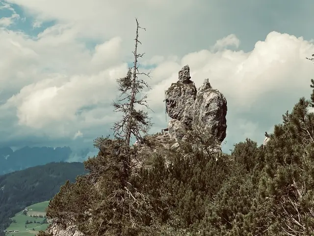 Kraftort und Lieblingsplatzl: Adam und Eva am Gaisberg. | Foto: Brugger