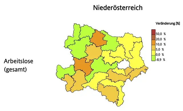 Die Situation in NÖ im Dezember 2025. | Foto: AMS Schwechat