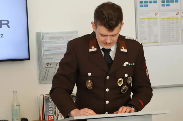 LM Stephan Prattes zeichnete verantwortlich für den Jugendbericht | Foto: Gerhard Langmann